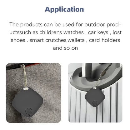Smart Anti-Lost Bluetooth GPS Tracker Tag Locator for Car Keys and Pets Compatible with Android & Ios